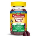 Nature Made Advanced Multivitamin Gummies for Adults, Women's and Men's Multivitamin Gummies with Magnesium Citrate, Calcium &amp; B Vitaminas, Daily Support, 90 Gummies, 30 Day Supply