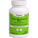Vitacost Trans-Resveratrol Plus, 60 Capsules