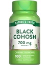 La verdad de la naturaleza Cohosh Negro TENIDO 100 cápsulas TENIDO Extracto TENIDO NO GMO &amp; Gluten Suplemento gratuito