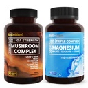 Complejo de magnesio de BioEmblem Triple y Complejo de Mushroom