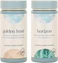 Cielo Golden Hour & Horizon Bundle - Probióticos y Antioxidantes Set (45 Day Supply)
