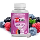 SaltStick Electrolyte FastChews - 120 Mixed Berry Chewable Electrolytes - Tablas de sal para correr y hidratación, Electrolyte Chews - 120 Cuenta