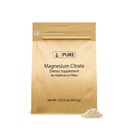 Ingredientes originales puros Citrato de magnesio (1lb) Suplemento de Magnesio, Desarrollado, Dissolves Fácilmente