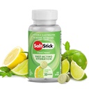 SaltStick Electrolyte FastChews - 60 Conde Lemon Lime Flavor - Tablas electrolíticas Chewable para hidratación, Tablas de sal, Alivio de la deshidratación
