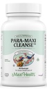 Maxi Health Intestinal Cleanse for Humans - Natural Digestive Colon Gut Flora Body Detox for Women - Gut Cleanse for Hombre - Bloated Belly Relief with Black Walnut Wormwood Herb (90 Capsules)