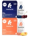 Healthycell REM Sleep Aid Supplement + Focus & Recall Brain Supplement for Memory & Focus Bundle