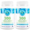 Probióticos para Mujeres y Hombres - 300 Billones CFU, 24 Strains Probióticos + 15 Hierbas Orgánicas Prebióticos para Salud Digestiva, Gut, Inmune, Estreñimiento, Diarrea &amp; Salud integral - 4 Meses Suministro