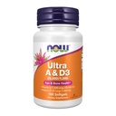 AHORA Suplementos de alimentos, vitamina A &amp; D3 25.000/1,000 UI, salud ocular*, nutrición esencial, 100 Softgels