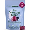Plant People WonderSleep Mushroom Gummies Suplemento Mini con Reishi Super Mushrooms, Saffron, Wild Elderberry Flavor No Sugar Vegan-Friendly &amp; Gluten-Free Trial Size