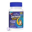21st Century Zoo Friends Sleep Chewable Melatonin, Raspberry Flavor, 60 Cuenta