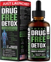 Cuerpo de limpieza gotas de desintoxicación líquida, hígado, limpieza de Gut Detox Reparación con cardo de leche, suplemento de desintoxicación premium, 5 días de desintoxicación