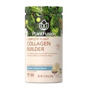 PlantFusion Vegan Collagen Powder - Colágeno de Proteína con base vegetal para musculoso &amp; articulaciones, pelo, piel &amp; uñas - Keto, Gluten Free, Soy Free, Non-Dairy, No Sugar, Non-GMO - Vainilla 11.43 oz