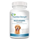 Multivitaminas para perros, vitaminas diarias y soporte mineral, suplementos nutricionales para perros y tamaños caninos, promueve la salud inmune en mascotas, 120 tabletas abatibles