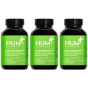 HUM Gut Instinct Daily Probiotics for Women and Men, Digestive Health, Lactobacillus, Bifidobacterium Strains for Immune Support, Probiotic Supplement for Healthy Gut Diversity, 90 Capsules