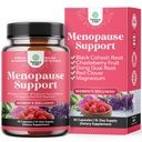 Suplemento completo de la menopausia herbal para las mujeres - Multibenefit Menopause Ease Saldo hormonal para las mujeres para los suéteres nocturnos Mood y Más con Dong Quai Vitex Chaste Berry y Black Cohosh - Trial Pack