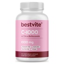 BestVITE Vitamina C 1000mg (120 cápsulas vegetarianas) con Citrus Bioflavinoids - No Stearates - Vegan - No GMO - Gluten Free