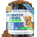 200 PCS Probióticos para perros - Píldoras Probióticas para la Salud Gut, Apoyo Digestivo &amp; Tratamiento de la Diarrea Tratamiento de la Diarrea para Mascotas - Probióticos, Enzimas Digestivos, Prebióticos, Pumpkin