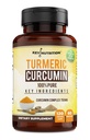 Complejo de Curcumina Turmérica con Piperina, 100% Pura - 120 cápsulas