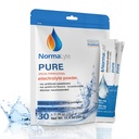 NormaLyte Oral Rehydration Salts- Helps Dietary Management of POTS Syndrome Symptoms-1 Pouches - 30 Sticks (Yields 500mL per Pack)-Pure soportar suplementos energéticos, suplemento de potasio, recuperación de deshidratación