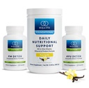 Equilife Dr. Cabral Detox, 7 Day Program with Plant Based Protein, Vitamins, Amino Acids, " Minerals to Support Full Body Balance, Meal Replacement Powder, Vegan, Gluten Free, Vanilla, 14 Servings
