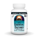 Fuente Naturales Esencial Enzimas 500mg Bio-Alineados Múltiples Enzyme Suplemento Herbal Defense for Digestion, Gas, Constipation &amp; Bloating Relief - Supports Immune System* - 120 Vegetarian Capsules