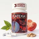 Platexia con 3.000 FU Nattokinase NSP-2-90 cápsulas vegas - May Support Blood Circulation - Non-GMO & Kosher - 1 cápsula/día, 3 meses de suministro