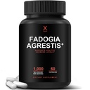 HUMANX Fadogia Agrestis, Tongkat Ali &amp; Beta Ecdysterone 1000mg - USA Suplemento probado de terceros - Extractos potentes para apoyar el rendimiento deportivo &amp; Masa muscular - Veggie cápsulas Suplementos