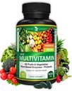Potent Garden Adult Multivitamin for Women &amp; Men, 42 Fruits & Vegetables Plus Probiotics, Supports Energy Metabolism & Immune System, Daily Multivitamin for Men &amp; Women Non-GMO, 90 Tabs, 30 Servings