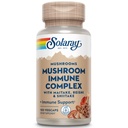 SOLARAY Complejo de musgo fermentado orgánicomente cultivado 600 mg TENIDO Función sana de inmunes Soporte TENIDO 100 VegCaps