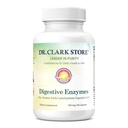 Dr. Clark Digestive Enzymes Suplemento – 700mg, 50 Gelatin Capsules, promueve Digestive Health & Gut Function