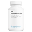 Supersmart - Suplemento DIM 400mg por día (Diindolylmethane) - Saldo natural para hombres " mujeres que viven sin gluten " - 120 cápsulas vegetarianas