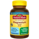 Citrato de magnesio hecho de la naturaleza 250 mg por por porción, Suplementos de magnesio para hombres y mujeres, apoya el músculo, el nervio, el hueso y el corazón, 60 Softgels, 30 días de suministro