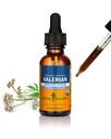 Herb Pharm Certified Orgánica Valerian Root Liquid Extract for Relaxation and Restful Sleep, Orgánica Cane Alcohol, 1 onza