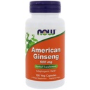 NOW Foods American Ginseng 500 mg 100 VCAPS