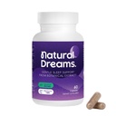 Univera 1mg Melatonina, Sueños Naturales, Ingredientes Botánicos " Herbal " , Apoyo a la calidad del sueño, Refresh Morning, 250mg Maizinol, Ayuda al sueño (60 cápsulas, 30 días de suministro)