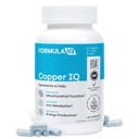 FIQ - Cobre IQ - Suplementos de cobre con Cobre Bisglycinate - Apoyo energético y apoyo mitocondrial - Cobre Chelated, Alta Absorción - 60 cápsulas