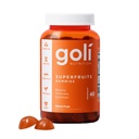 Suplemento Nutricional Goli, SuperFruits Beauty Gummy Vitamina - 60 Cuenta - Collagen-Promoting Ingredients - Fruta Mixta, Vegan, Planta-Basada, No-GMO, Libre de gluten &amp; Gelatina Gratis