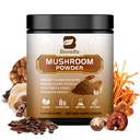 Café de hongos - Lions Mane Mushroom Powder Café instantáneo con Lion's Mane, Reishi, Chaga, Cordyceps, y Turquía Tail - Mushroom Coffe Alternativa para la energía, Claridad mental > Enfoque cerebral