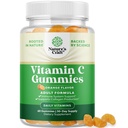 Gummies de vitamina C Chewable para adultos - Halal Vitamina C Immune Soporte Gummies - Ascorbic Acid Natural Gummy Immune Booster para adultos y vitaminas naturales de remedia fría