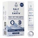 Salt of the Earth Premium Zero-Sugar Electrolyte - Made with Pink Himalayan Salt - Hydration Powder Packets ← Ingredientes Premium TEN Keto & Paleo Friendly TEN 12 Sticks, Unflavored