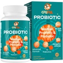 Probióticos para Mujeres &amp; Hombres - 300 Billones CFU, 24 Strains Probiótico + 15 Hierbas Orgánicas Prebióticos Blend, para Salud de Gut Digestivo Global, Inmune, Estreñimiento &amp; Bloating, Estable de Estante - 2 Mes
