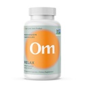 OM MUSHROOM SUPERFOOD Relax Mushroom Capsules, 90 Cuenta, 30 Días, Reishi Mushrooms, Ashwagandha, GABA, L-Theanine, Magnesium, Adaptogens for Stress Support (Formerly Gently Zen, Packaging May Vary)