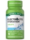 La verdad de la naturaleza Electrolyte Tablets ← No Sugar TENIDO 90 Conde TENGA Vegan, No GMO &amp; Gluten Free Hydration Supplement TEN With Minerals