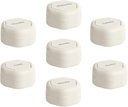 Cadence Travel Containers - Pill Case Set - Magnetic Travel Capsules,Daily Medicine Organizer for Pills, Suplementos, " Vitaminas - 7 Flex Smalls (0.56oz) para organizador semanal de píldoras - Sand