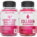 Atlantis Nutrición Saldo hormonal PMS Alivio 60 Gummies + Collagen 60 Gummies