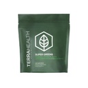 Terra Health Essentials® Super Greens TEN Organic Superfood Greens Powder TEN Gluten-Free Gut-Friendly Probiotics TEN 30 Servings
