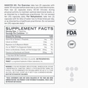 Electrolyte Capsules, Low Carb Natural Replacement Rehydration Salts with Magnesium, Zinc, Calcium, " Sodium (100ct)