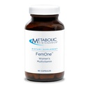 Mantenimiento metabólico FemOne - Multivitamina de Mujeres con Hierro Biodisponible, Folato Activo, B12, Antioxidantes, Vitamina D + Biotina, Apoyo a la Salud Reproductiva + Inmunitaria (90 cápsulas)