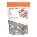 swiig Premium Daily Whey Protein Matrix Strawberry 2.2 lb – 20g Protein Gluten-Free Non-GMO No Fillers Sin sabores artificiales mejorados con Aminoácidos para la recuperación del músculo Toda la Fórmula Natural