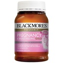Blackmores Embarazo " Lactancia Gold 180 Caps Health Supplement Essential Nutrients for Mother and Baby, DHA Fish Oil